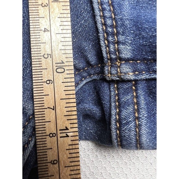 Old Navy Jegging Women Sz 12 Elastic Waist Inseam is 28 Blue Denim - Picture 10 of 16